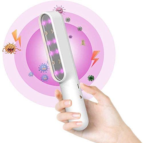  Rveal | UVILIZER Extra - UV Light Sanitizer (Ultraviolet LED Disinfection Lamp | Portable Handheld Sterilizer Wand | Rechargeable UV Cleaner for Home, Travel, Car | US Stock)