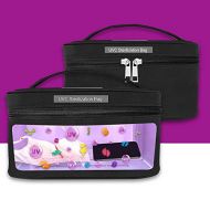 Rveal UVILIZER Bag (2 Pack) - UV Light Sanitizer & Ultraviolet Sterilizer Box (Portable UV-C Cleaner for Home, Baby Room, Travel UVC LED Disinfection Lamp for Phone, Items)