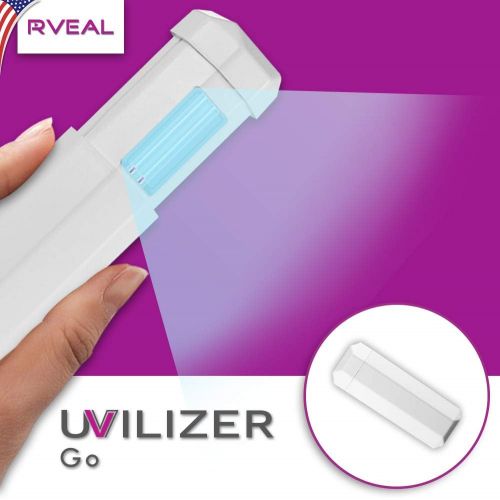  Rveal UVILIZER Go - UV Light Sanitizer & Ultraviolet Sterilizer Hand Wand