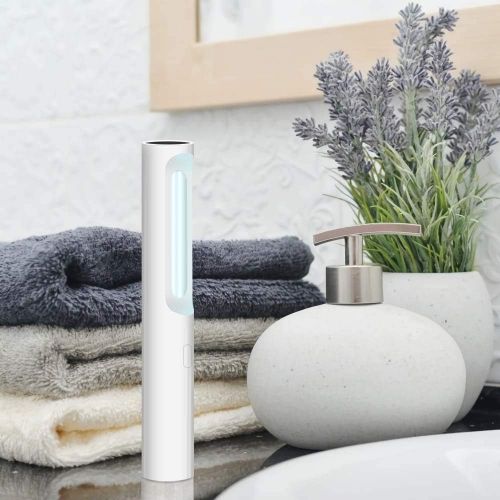  Rveal UVILIZER Flip Handheld Portable Sterilizer Mini UV Light Sanitizer 99.99% of Germs (Disinfect w/Foldable, 2W Long-Life UV-C Lamp, Auto-Off)