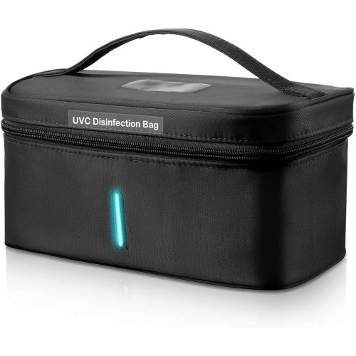  Rveal UVILIZER Bag - UV Light Sanitizer & Ultraviolet Sterilizer Box (Portable UV-C Cleaner for Home, Baby Room, Travel UVC LED Disinfection Lamp for Phone, Jewelry No Odor, Toxins