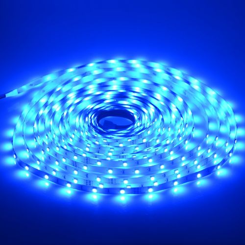  Rxment RGB LED Strip Lights with Remote 10M 32.8 Ft 5050 RGB 300LEDs Full Kit, Blue LED Light Strip, LED Lights Strip, LED Night Light, LED Christmas Lights, LED Rope Lights, LED T