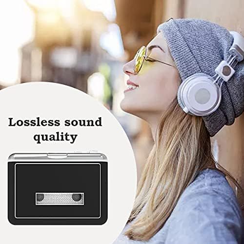  Rybozen Cassette Player Converter, Convert Tapes to Digital MP3 Portable Walkman with New Upgrade Convenient Software (AudioLAVA)