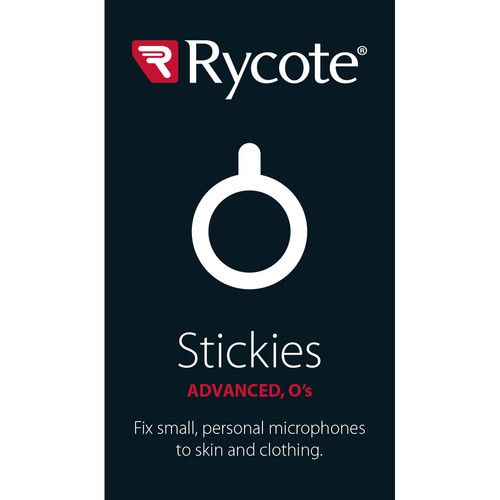  Rycote Stickies Advanced O's Adhesive Pads (100-Pack)