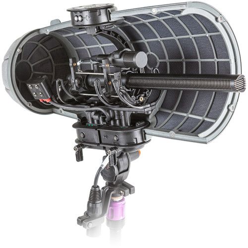  Rycote Stereo Cyclone MS Kit 10 Windshield System for Sennheiser MKH 416 and Ambient Emesser