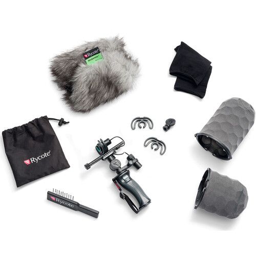  Rycote Nano Shield Windshield Kit NS3-CB for Microphones up to 8