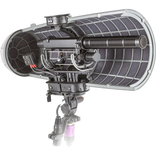  Rycote Stereo Cyclone MS Kit 13 Windshield System for Sennheiser MKH 60 and Ambient Emesser