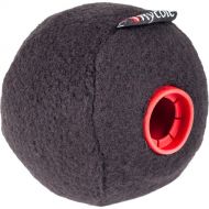 Rycote Baseball Felt-Covered Windscreen (Black, 19/20mm, 3-Pack)