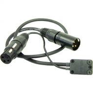 Rycote ConnBox CB1 Microphone Cable Connection Box for Modular Suspension System with 3-Pin XLR Connectors