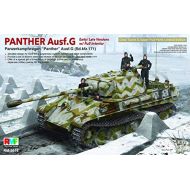 Rye Field Model 5016 Panther Ausf.G Sd.Kfz.171 EarlyLate wFull Interior - 1:35 Scale Plastic Model Tank Kit