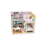 DIY Miniature Dollhouse Kit with Music Box Rylai 3D Puzzle Challenge for Adult (Girlfriends Story Series)