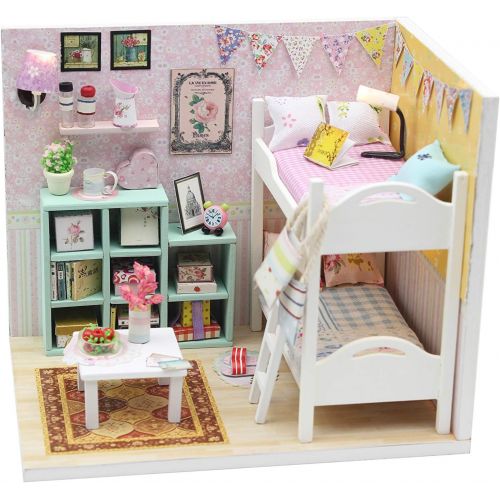  DIY Miniature Dollhouse Kit with Music Box Rylai 3D Puzzle Challenge for Adult (Girlfriends Story Series)