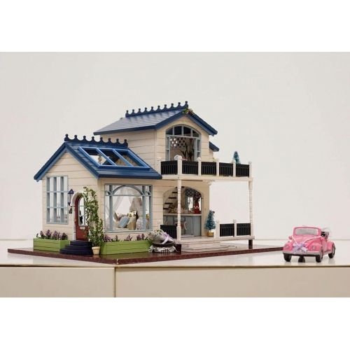  DIY Miniature Dollhouse Kit with Music Box Rylai 3D Puzzle Challenge for Adult (A032)