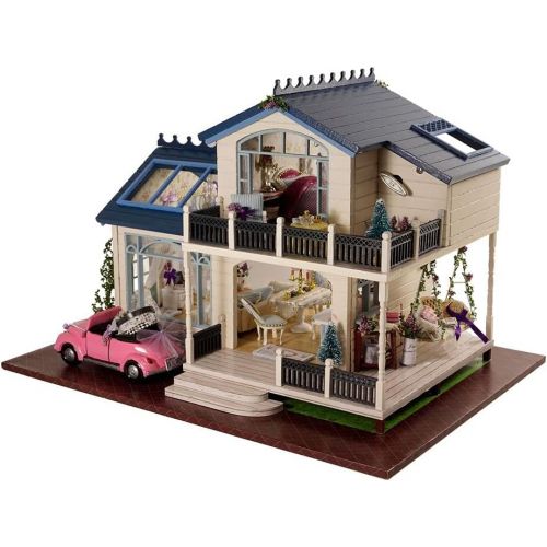  DIY Miniature Dollhouse Kit with Music Box Rylai 3D Puzzle Challenge for Adult (A032)