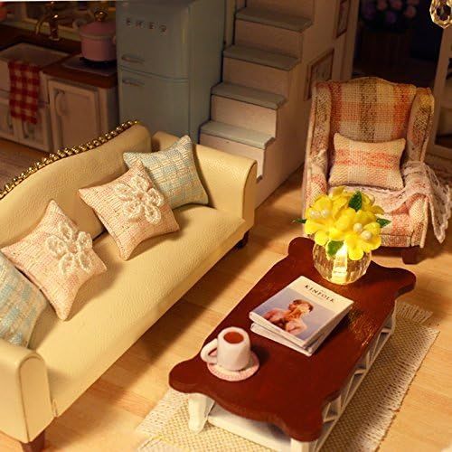  Rylai DIY Miniature Dollhouse Kit with Music Box 3D Puzzle Challenge for Adult Queenstown Holidays