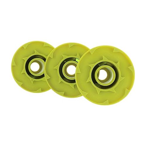  Ryobi One PLUS+ AC80RL3 OEM .080 Inch Twisted Line and Spool Replacement for Ryobi 18v, 24v, and 40v Cordless Trimmers (3 Pack)