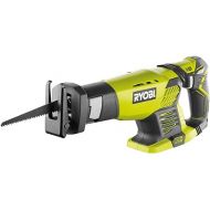 RYOBI - Reciprocating Saw 18V ONE+ (without Battery or Charger) - Blade Stroke 22 mm - Cutting Capacity 18 cm - Adjustable Shoe, Gripzone Grip, Anti-Vibration - Blade Change without Tool - RRS1801M