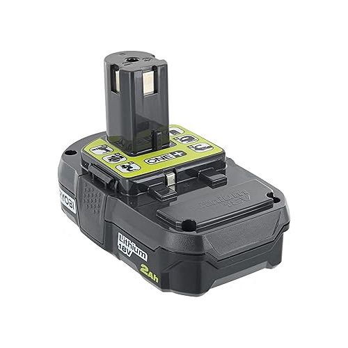  Ryobi P190 2.0 Amp Hour Compact 18V Lithium Ion Battery w/ Cold Weather Performance and (Charger Not Included / Battery Only)