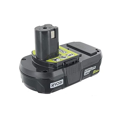  Ryobi P190 2.0 Amp Hour Compact 18V Lithium Ion Battery w/ Cold Weather Performance and (Charger Not Included / Battery Only)