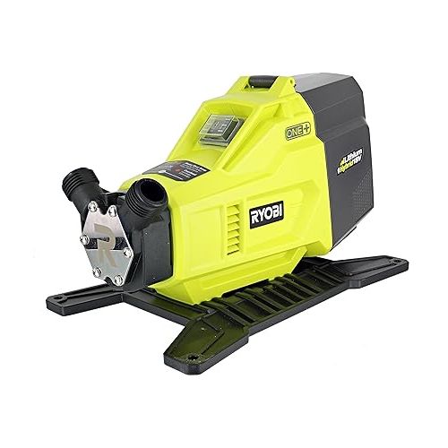  Ryobi P750 One+ 18V Hybrid Lithium Ion Battery or 120V AC Powered Portable Potable Water Transfer Pump (Battery Not Included, Tool Only)