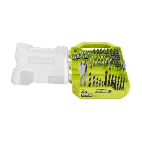  RYOBI Screwdriver Drill and Impact Drive Bit set (65-Piece) Drive Bits A986501