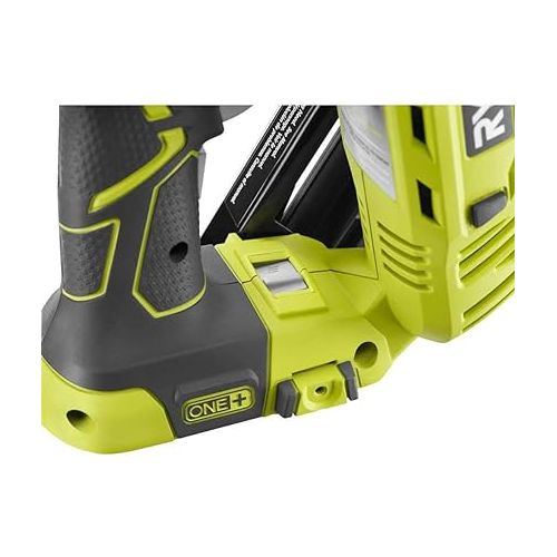  Ryobi P330 18V ONE+ Angled 15 Ga Finish Nailer Battery and Charger Not Included