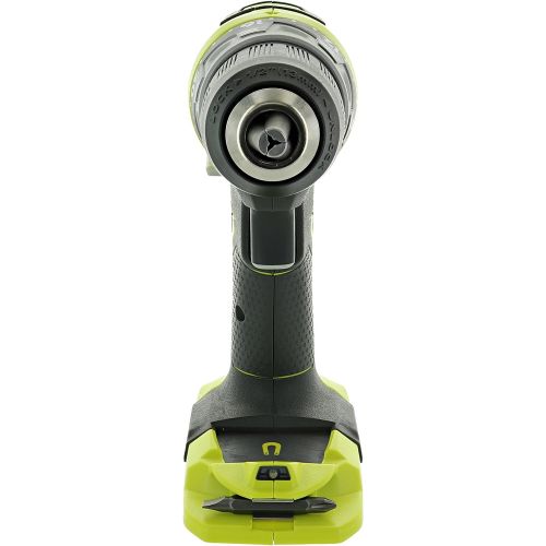  Ryobi P208 One+ 18V Lithium Ion Drill/Driver with 1/2 Inch Keyless Chuck (Batteries Not Included, Power Tool Only)