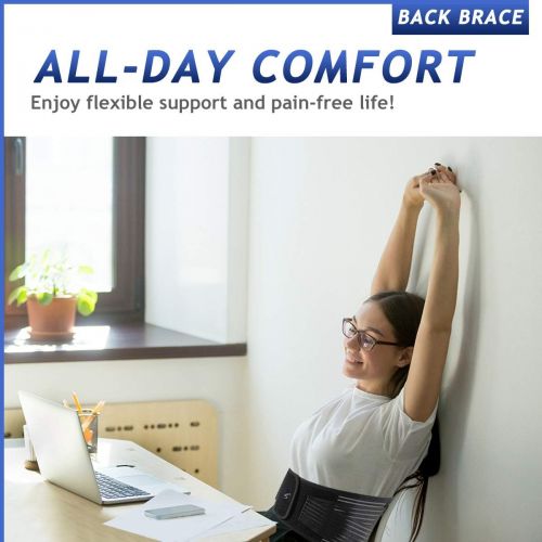  [아마존핫딜][아마존 핫딜] Lumbar Lower Back Brace Support Belt for Men & Women (L