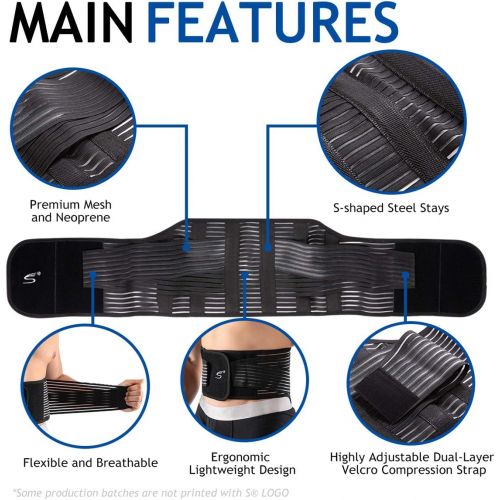  [아마존핫딜][아마존 핫딜] Lumbar Lower Back Brace Support Belt for Men & Women (L