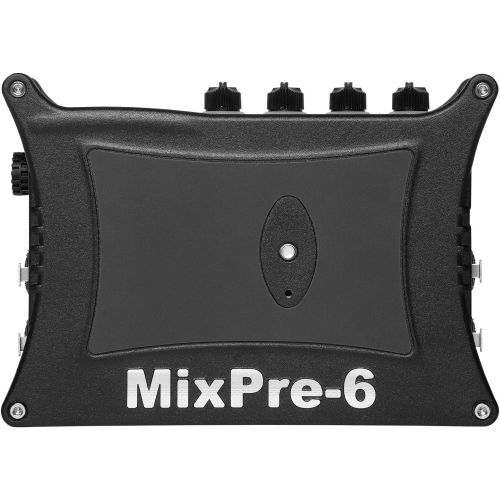  Sound Devices MixPre-6 II Portable 32-Bit Float Multichannel Audio Recorder/Mixer, and USB Audio Interface