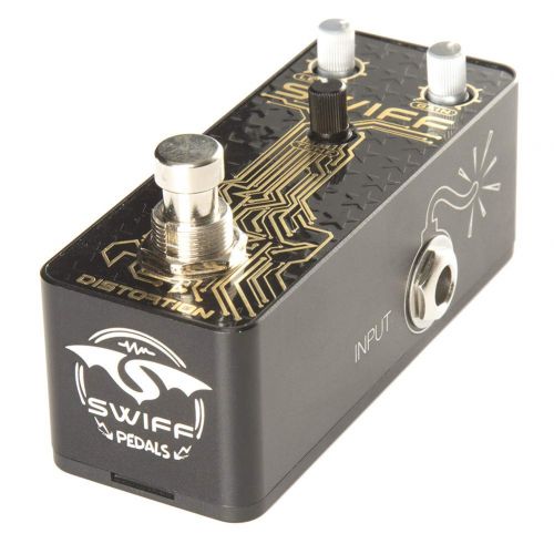  S SWIFF SWIFF Guitar Effect Pedal Distortion Classic Tone Effects DC9V Power Input True Bypass Effector(DISTORTION)