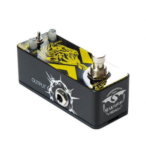  S SWIFF SWIFF Guitar Effect Pedal Tremolo Classic Tone Effects DC9V Power Input True Bypass Effector (EARTHPULSE)