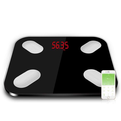  S-D-A Floor Scientific Smart Electronic Body Fat Scale,Black