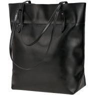 [아마존 핫딜] [아마존핫딜]S-ZONE Vintage Genuine Leather Tote Shoulder Bag Handbag Big Large Capacity Upgraded 2.0