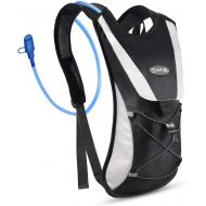 [아마존베스트]S.K.L Hydration Pack - Hydration Backpack with 2 Liter Water Bladder - Lightweight Water Backpack for Running Hiking Cycling Biking Climbing Camping