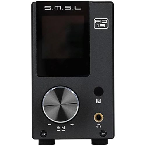  [아마존베스트]S.M.S.L AD18 HiFi Audio Stereo Amplifier with Bluetooth 4.2 Supports Apt-X,USB DSP Full Digital Power Amplifier 2.1 for Speaker,Small 80Wx2 Class D Amplifier with Subwoofer Output