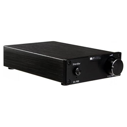  SMSL SA-98E 2 160W TDA7498E amplifier stereo digital amplifier + power adapter,TOP HIFI (black)