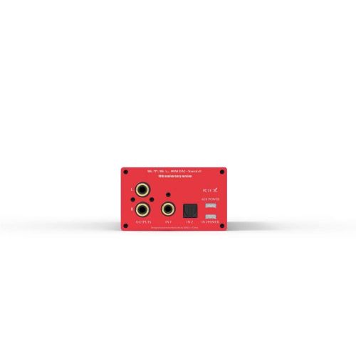 SMSL Sanskrit 10th High-end DAC USB Optical Coaxial Input Red