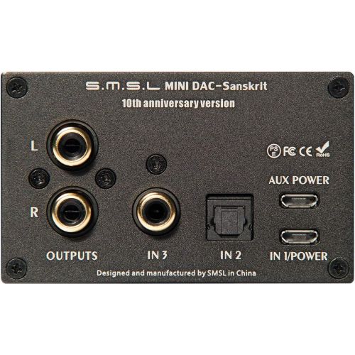  SMSL Sanskrit 10th High-end DAC USB Optical Coaxial Input Red