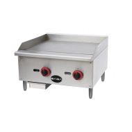 SABA Heavy Duty Commercial Stainless Steel 24 Gas Griddle