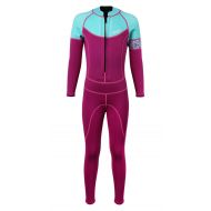 SABOLAY Kids 2mm Neoprene Warm Wetsuit Sun Protection Long Sleeve Swimsuit Diving Suit