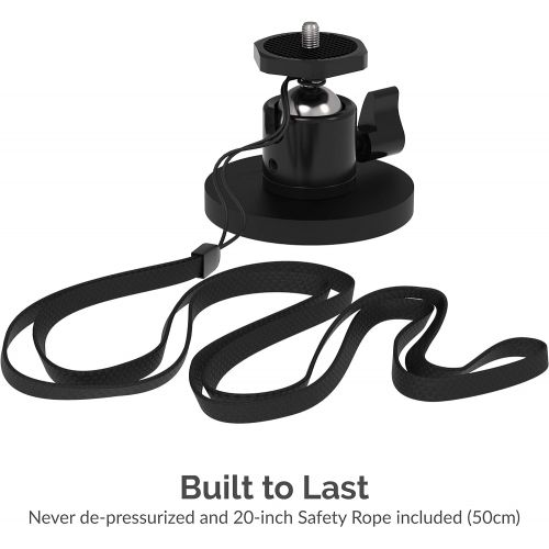 Sabrent Rubber-Coated Magnetic Mount for Action Cam and Small Cameras (CS-MG66)