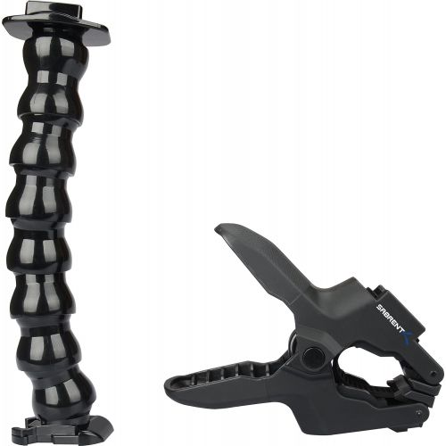  Sabrent Jaws Flex Clamp Mount with Adjustable Neck for GoPro Cameras [Compatible with All GoPro Cameras] (GP-JWFC)