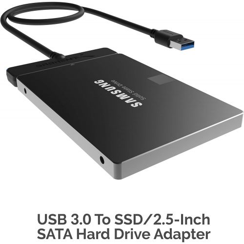  Sabrent M.2 SSD to 2.5-Inch SATA III Aluminum Enclosure Adapter + USB 3.0 to SSD / 2.5-Inch SATA I/II/III Hard Drive Adapter