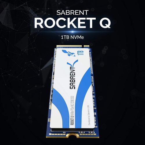  [아마존베스트]Sabrent Rocket Q 1TB NVMe PCIe M.2 2280 Internal SSD High Performance Solid State Drive R/W 3200/2000MB/s (SB-RKTQ-1TB)