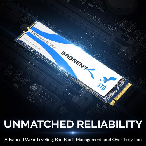  [아마존베스트]Sabrent Rocket Q 1TB NVMe PCIe M.2 2280 Internal SSD High Performance Solid State Drive R/W 3200/2000MB/s (SB-RKTQ-1TB)