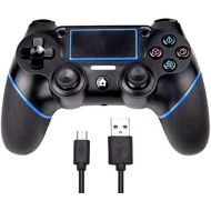 [아마존 핫딜] [아마존핫딜]PS4 Controller SADES C200 Dual Shock 4 Wireless Controller for Playstation 4 Joystick with Sixaxis, Bluetooth, Micro USB, Multi-Touch Clickable Touch Pad(Black)