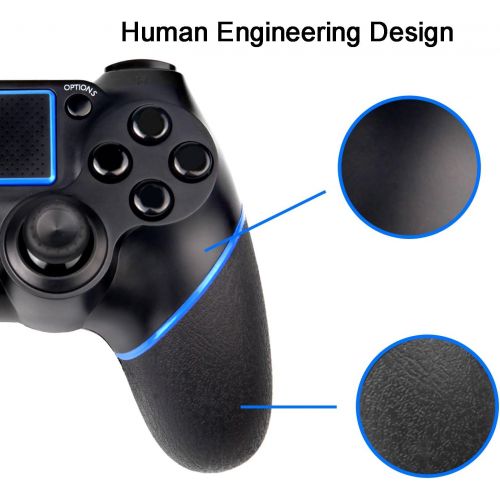  [아마존 핫딜] [아마존핫딜]SADES Sades C200 PS4 Controller Wireless Controller Gamepad with Dual Vibration and 3.5mm Jack for Playstation 4