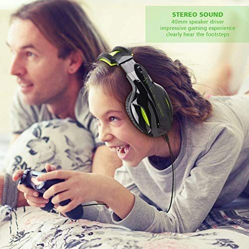  [아마존 핫딜] [아마존핫딜]SADES SUPSOO G813 PS4 Gaming Headset for Xbox One Over Ear Headphones with Mic LED Lights Noise-canceling Microphone for Xbox One, Xbox One S,PS4, PS4 PRO, Laptop Mac Tablet