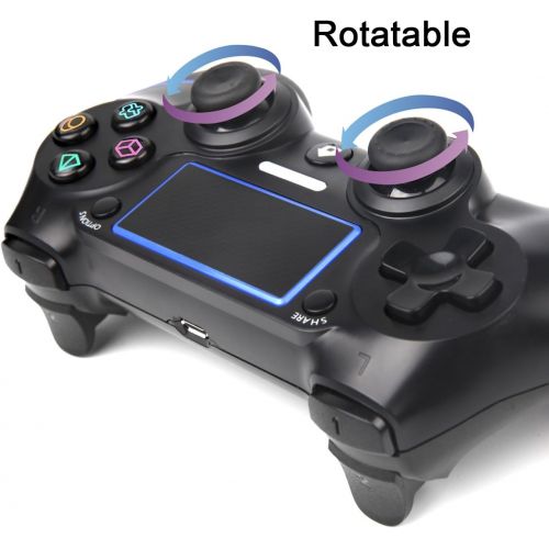  [아마존 핫딜] [아마존핫딜]SADES Sades PS4 Controller DualShock 4 Wireless Controller for Playstation 4 with Dual Viration and 3.5mm Jack - C200